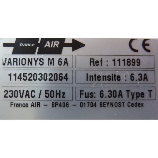 Variateur électronique 6A mono caractéristiques.