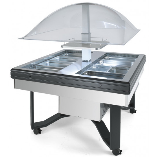 Self buffet froid +3 +10°C CUPOLA INOX SCAIOLA Self buffet froid +3 +10°C CUPOLA INOX SCAIOLA