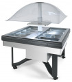 Self buffet froid +3 +10°C CUPOLA INOX SCAIOLA