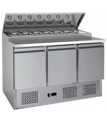 Table préparation sandwichs inox + emplacement bacs gastro GN1/3 ATOSA Table préparation sandwichs inox + emplacement bacs gastro GN1/3 ATOSA