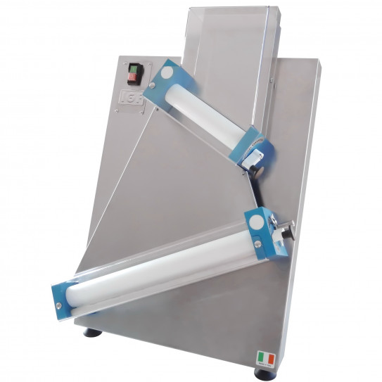 Façonneuse pizza 46 cm 2300/L46DI Double Inclinaison des rouleaux IGF Façonneuse pizza 46 cm 2300/L46DI Double Inclinaison des rouleaux IGF