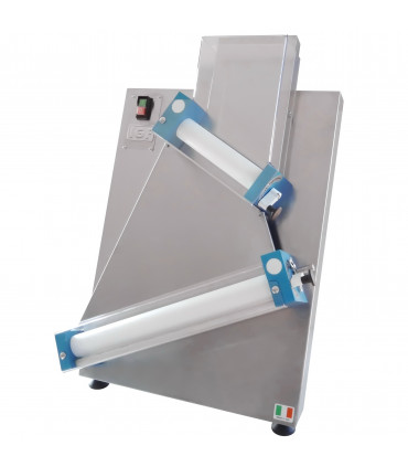 Façonneuse pizza 46 cm 2300/L46DI Double Inclinaison des rouleaux IGF Façonneuse pizza 46 cm 2300/L46DI Double Inclinaison des rouleaux IGF