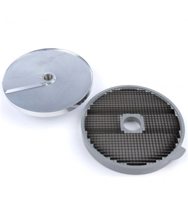 Disque 28110 équipement macédoine 5x5x5mm Robot-Coupe CL50, CL52, CL55, CL60, R502, R652 Disque 28110 équipement macédoine 5x5x5mm Robot-Coupe CL50, CL52, CL55, CL60, R502, R652