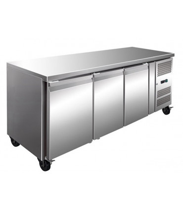 Tour pâtissier réfrigéré ventilé inox 3 portes 2020x800 PA3100TN Tour pâtissier réfrigéré ventilé inox 3 portes 2020x800 PA3100TN
