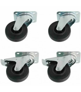 Kit roulettes inox pour Cellule de Refroidissement L2G