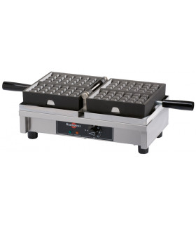 Gaufrier électrique ouverture 180° à basculement Krampouz 2 gaufres 4x6 Bruxelles WECABA