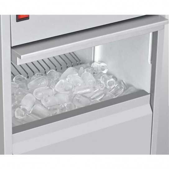 Machine à glaçons professionnelle 20 kg / 24 h refroidissement air - T316 POLAR