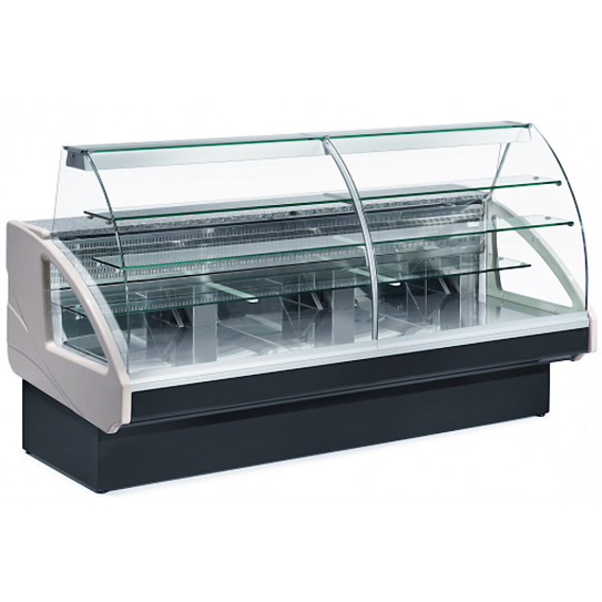Comptoir vitrine réfrigérée 1400x980xH1237mm 4 niveaux - UT14/G5-R2 DIAMOND