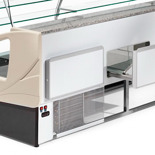 Tiroir comptoir vitrine réfrigérée 1400x980xH1237mm 4 niveaux - UT14/A4 DIAMOND