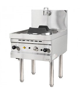 Wok 1 brûleur gaz 33 kW sur piétement NGK40-75W1 Nayati