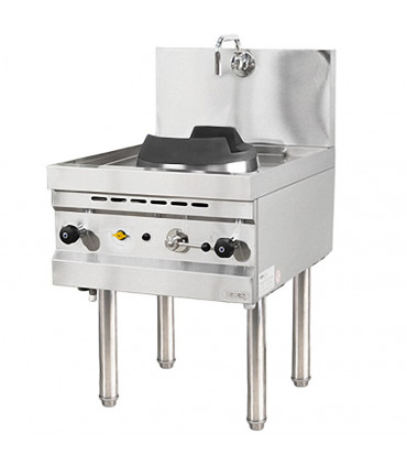 Wok 1 brûleur gaz 33 kW sur piétement NGK 40S Nayati Wok 1 brûleur gaz 33 kW sur piétement NGK 40S Nayati