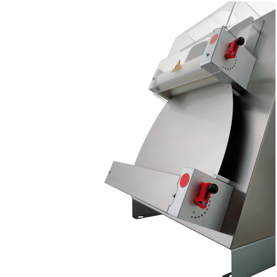 Façonneuse à pizza 40/42 cm PizzaGroup RM42TA Rouleaux Parallèle P05RP24015