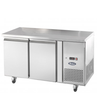 Desserte 600 réfrigérée 2 portes Froid positif ventilé Tropicalisé Table Snack EPF3421 Atosa Desserte 600 réfrigérée 2 portes Froid positif ventilé Tropicalisé Table Snack EPF3421 Atosa