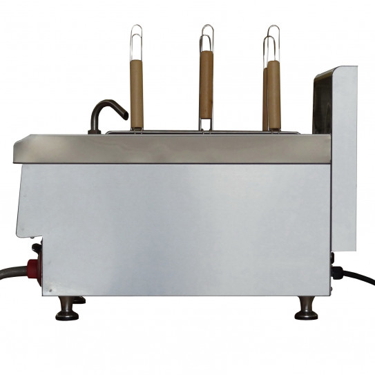 Cuiseur à pâtes électrique top de table 15L 5,4kW - Vue latérale