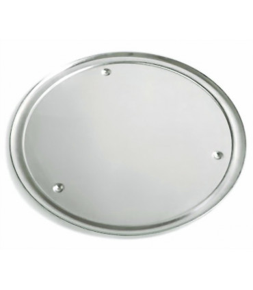 Plateau pizza Ø 40 cm avec bord et pieds VP40 GI-METAL Plateau pizza Ø 40 cm avec bord et pieds VP40 GI-METAL