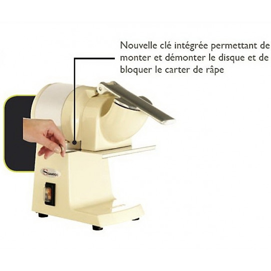 Vis blocage - Clé fermeture de râpe Santos n°2 Réf 02205 - 02126