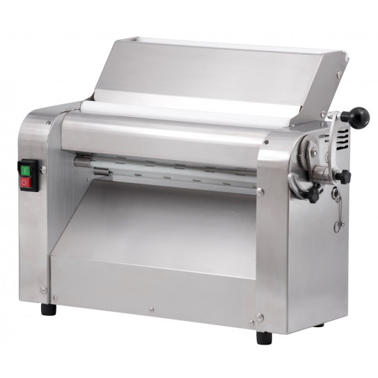 Super Dérouleuse machine à pâtes fraîches à rouleaux inox polis IGF 3200/LM42 Super Dérouleuse machine à pâtes fraîches à rouleaux inox polis IGF 3200/LM42