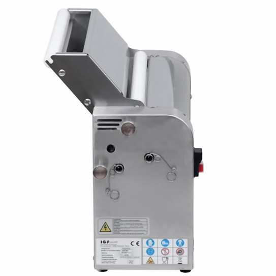 Super Dérouleuse à rouleaux inox polis vue latérale IGF 3200/LM42