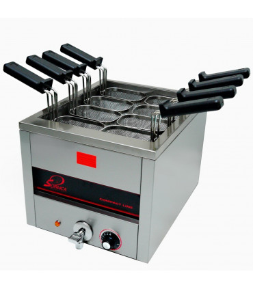 Cuiseur à pâtes électrique 15 L Top - 8 paniers GN1/8 - SOFRACA 21242 Cuiseur à pâtes électrique 15 L Top - 8 paniers GN1/8 - SOFRACA 21242