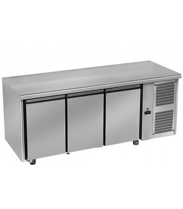 Tour inox réfrigérée GN1/1 Tropicalisé 0ºC / +8ºC ventilée 1795x700 Groupe Droite - DAP TGX3PGLSD Tour inox réfrigérée GN1/1 Tropicalisé 0ºC / +8ºC ventilée 1795x700 Groupe Droite - DAP TGX3PGLSD