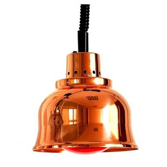 Lampe chauffante suspendue cuivrée rouge 33002AC Sofraca