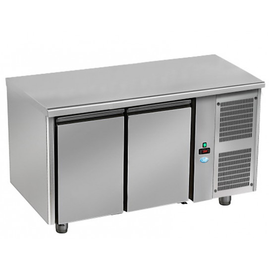 Tour inox réfrigérée GN1/1 Tropicalisé 0ºC / +8ºC ventilée 1342x700 Groupe Droite - DAP TGX2PGLSD