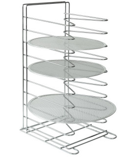 Pizza Pan Rack 10 Slot AC-PRO GI-METAL