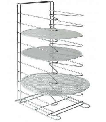 Râtelier range grilles à pizza 10 niveaux AC-PRO2 GI-METAL Râtelier range grilles à pizza 10 niveaux AC-PRO2 GI-METAL