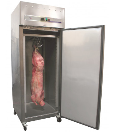 Armoire froide réfrigérée à gibier positive 650L -2ºC/+8ºC - 1 porte inox GIB-GN650TN L2G Armoire froide réfrigérée à gibier positive 650L -2ºC/+8ºC - 1 porte inox GIB-GN650TN L2G