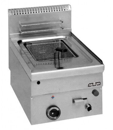 GF46 MBM Friteuse gaz 8 litres top 7,4 kW gamme 600 GF46 MBM Friteuse gaz 8 litres top 7,4 kW gamme 600