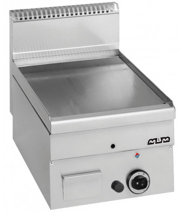 GFT46L MBM Plaque à snacker gaz lisse acier - Surface utile 350x500mm - 5,1kW GFT46L MBM Plaque à snacker gaz lisse acier - Surface utile 350x500mm - 5,1kW