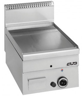 Plaque à snacker Chrome lisse gaz - GFT46LC MBM