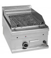 Grill charcoal gaz à grille viande GPL46 MBM 40x60