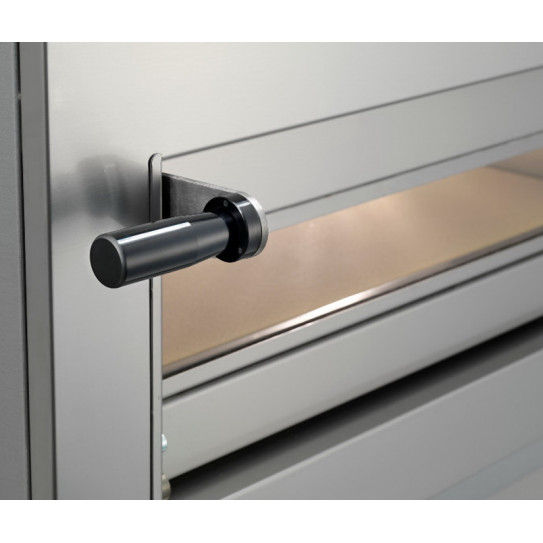 Détail poignée Four pizza Cuppone Tiziano TZ430/1M