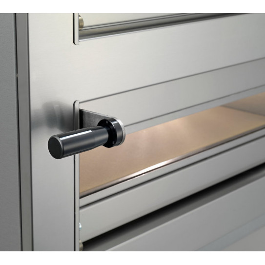 Détail poignée porte four Tiziano Cuppone TZ430/2M