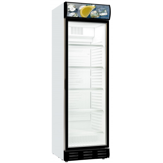 Vitrine frigo boisson 1 porte vitrée 382 L ventilé - 7464.0085 Combisteel