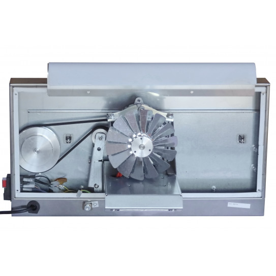 Détail MAXI SFOGLY NSF vue mécanisme courroie et moteur Velma Pastaline