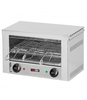 Toaster 1 grille 2 kW Red Fox RM GASTRO TO-930G