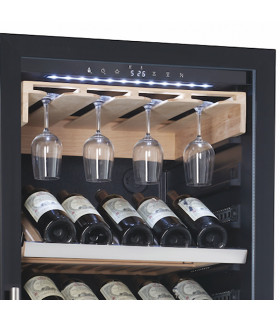 Rack à verres en bois de hêtre GD142 pour cave à vins CAV180S, CAV120D, CAV88D L2G