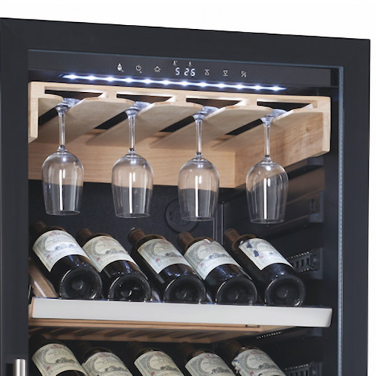 Rack à verres en bois de hêtre GD142 pour cave à vins CAV180S, CAV120D, CAV88D L2G