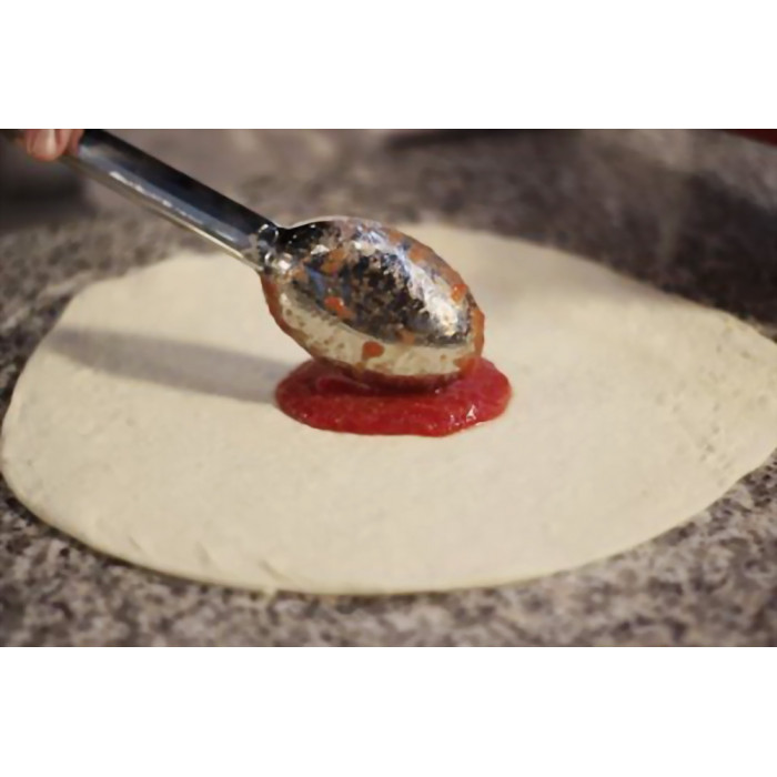 Spatule flexible en polymère 12cm pour pâtons pizza - GI Metal