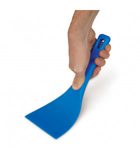 Flexible polymer scraper 10 cm spatula highly resistant to heat, shockproof resistant and non-scratch GI-METAL AC-STF10