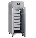 Armoire froide réfrigérée à poissons 600L + 7 Bacs -5ºC/+5ºC - 1 porte inox GN600TNFISH - L2G