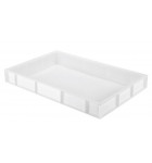 Caisse à pâtons 600x400 x H75 mm Gilac blanc G179441