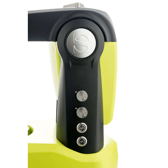 Vue boutons et molettes réglages Santos 65 Extracteur de jus pressés à froid SANTOS