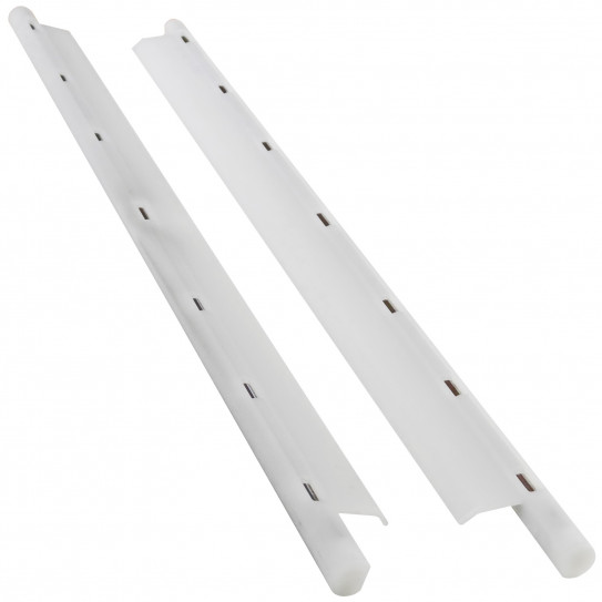 Racloir de pâte de laminoir pizza L40 B40 cm IGF racleur intérieur 2300/L40Z31 et racleur extérieur 2300/L40Z32