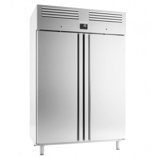 Armoire froide positive 2 portes tropicalisée, inox AISI304 AGB1302 Infrico