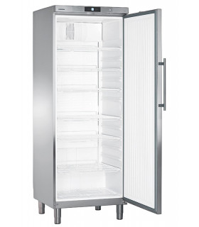 Armoire froide positive ventilée GN2/1 Inox extérieure blanc intérieure 664L - GKV 7160 - LIEBHERR 127693