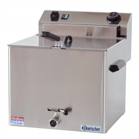 Friteuse électrique professional 11L triphasée 8,1kW avec vidange Friteuse électrique professional 11L triphasée 8,1kW avec vidange