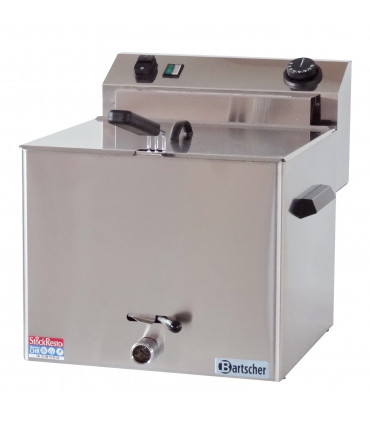 Friteuse électrique professional 11L triphasée 8,1kW avec vidange Friteuse électrique professional 11L triphasée 8,1kW avec vidange